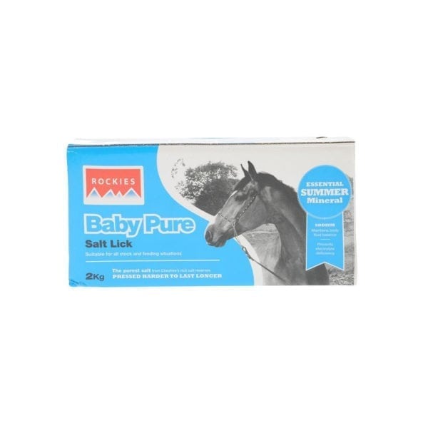 Rockie Baby Pure Salt Lick Blue 2kg