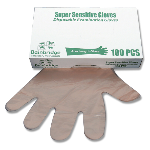 Gloves Disposable Shoulder 100pk