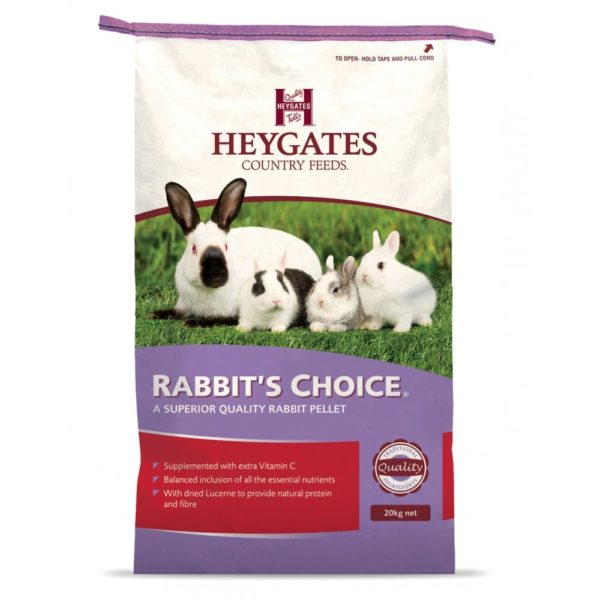 Heygates Rabbits Choice Pellets 20kg