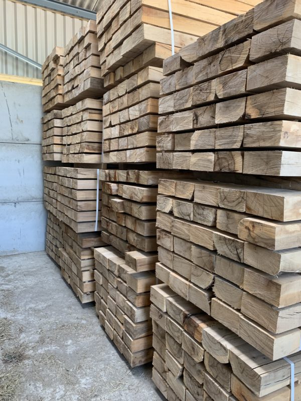 New Oak Sleeper 2400 x 200 x 100