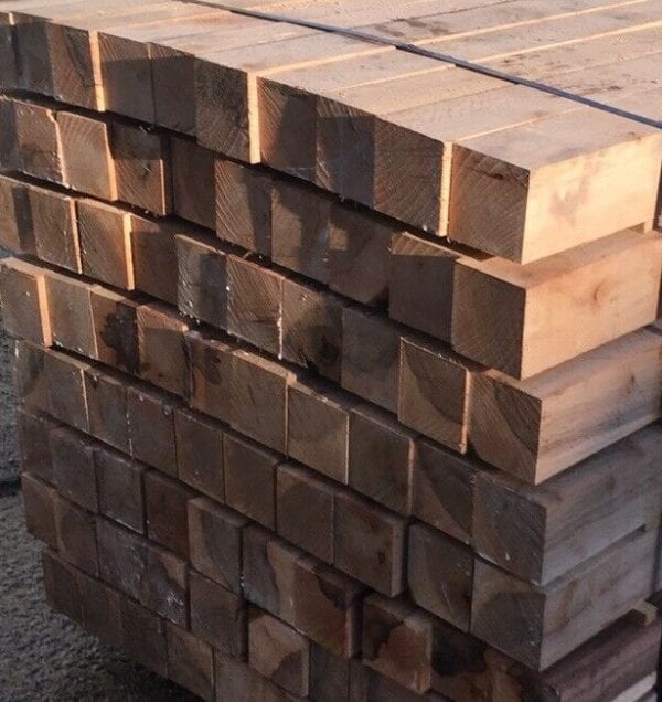 New Oak Posts 2400 X 100 X 100