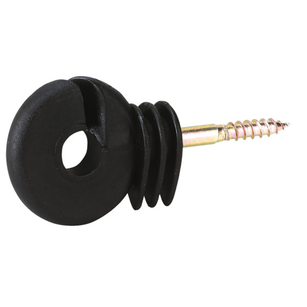 Ring Insulator Compact Black - 25 Pack