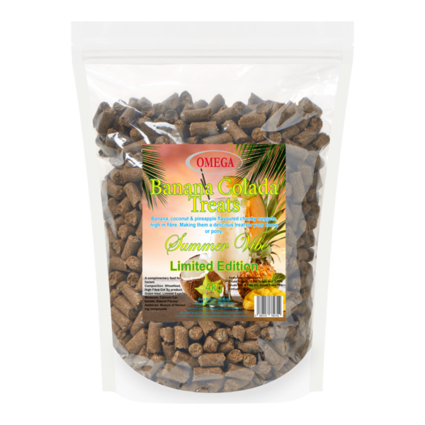 Omega Banana Colada Treats 4kg
