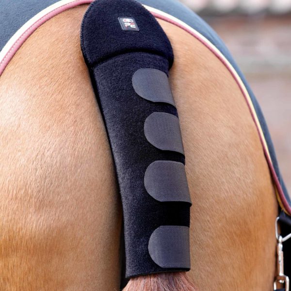 Premier Equine Anti Slip Padded Tail Guard Black