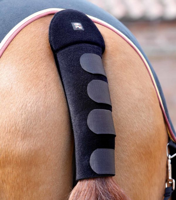 Premier Equine Anti Slip Padded Tail Guard Black