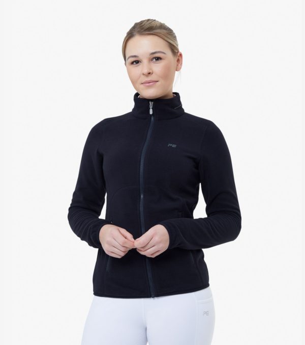 Premier Equine Microfleece Riding Top Navy