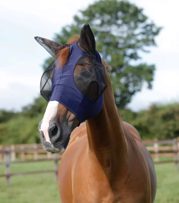 Premier Equine Comfort Tech Lycra Fly Mask - Image 3