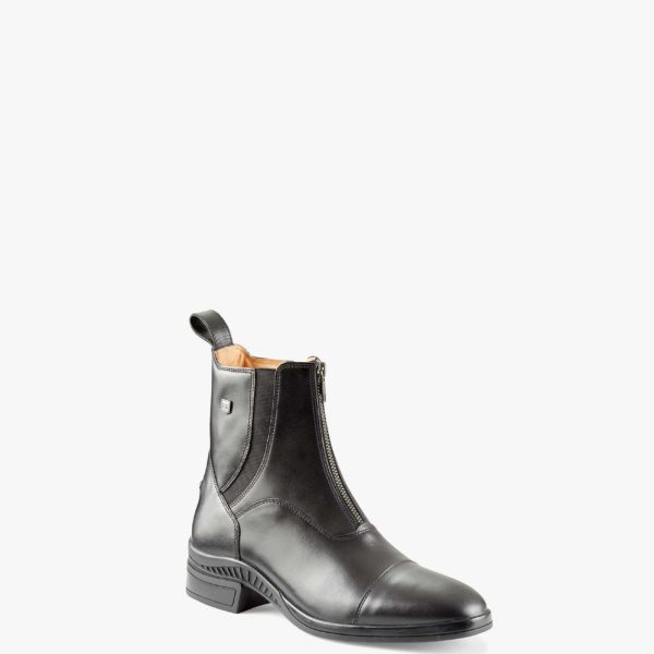 Premier Equine Balmoral Leather Black Paddock Boots
