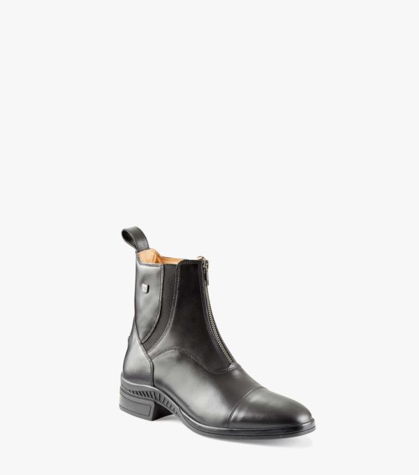 Premier Equine Balmoral Leather Black Paddock Boots