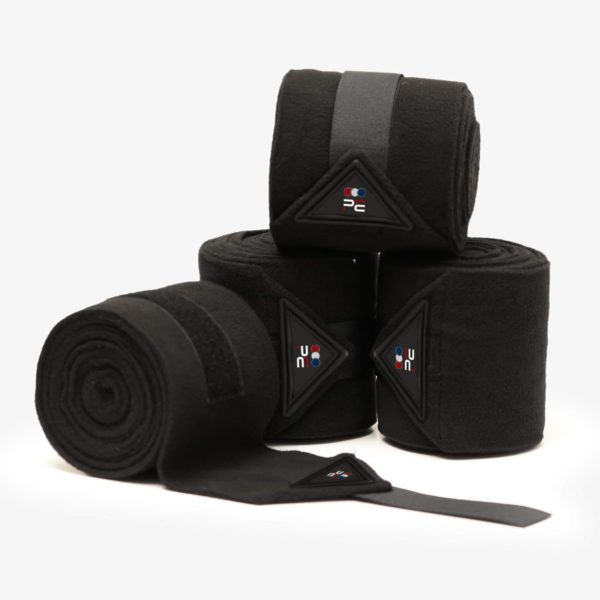 Premier Equine Black Bandages