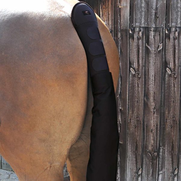Premier Equine Black Padded Tail Guard With Bag
