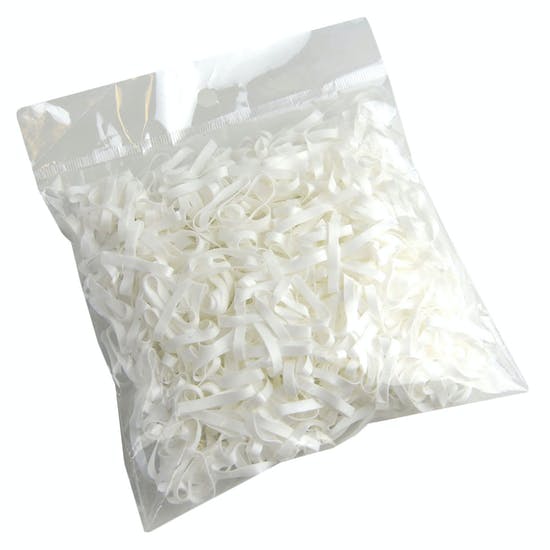 Lincoln Plaiting Bands White