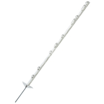 1.05M Multiwire Polypost White 1.56m (5 Posts)