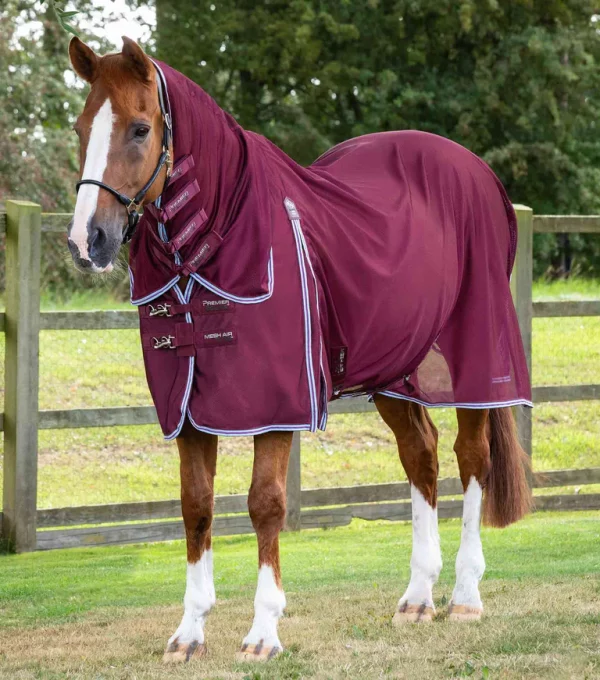 Premier Equine Combo Mesh Air Fly Rug with Surcingles - Image 11