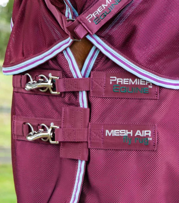 Premier Equine Combo Mesh Air Fly Rug with Surcingles - Image 13