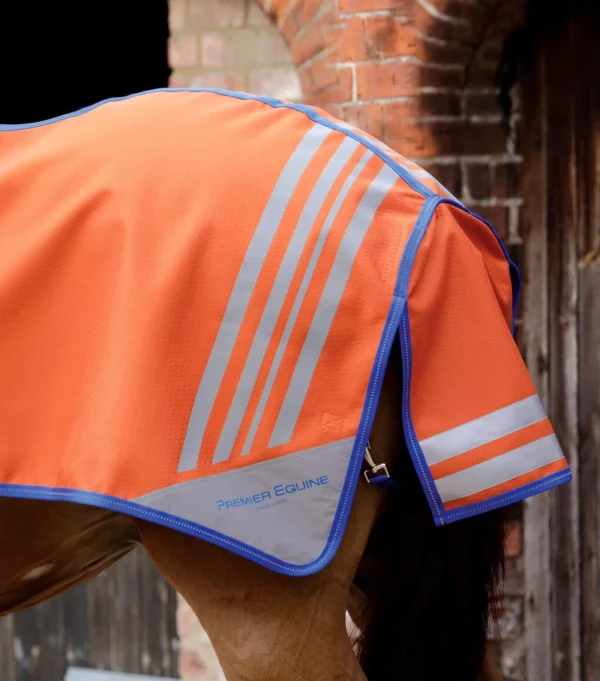 Premier Equine Stratus Horse Exercise Sheet Orange/Black - Image 3
